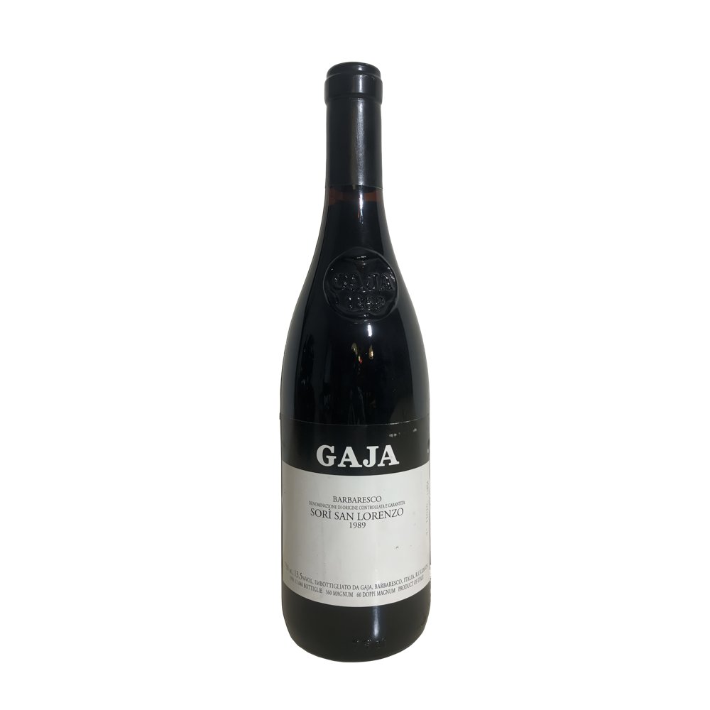 Gaja, Barbaresco Sorì San Lorenzo 1989, Bottiglia 750 ml